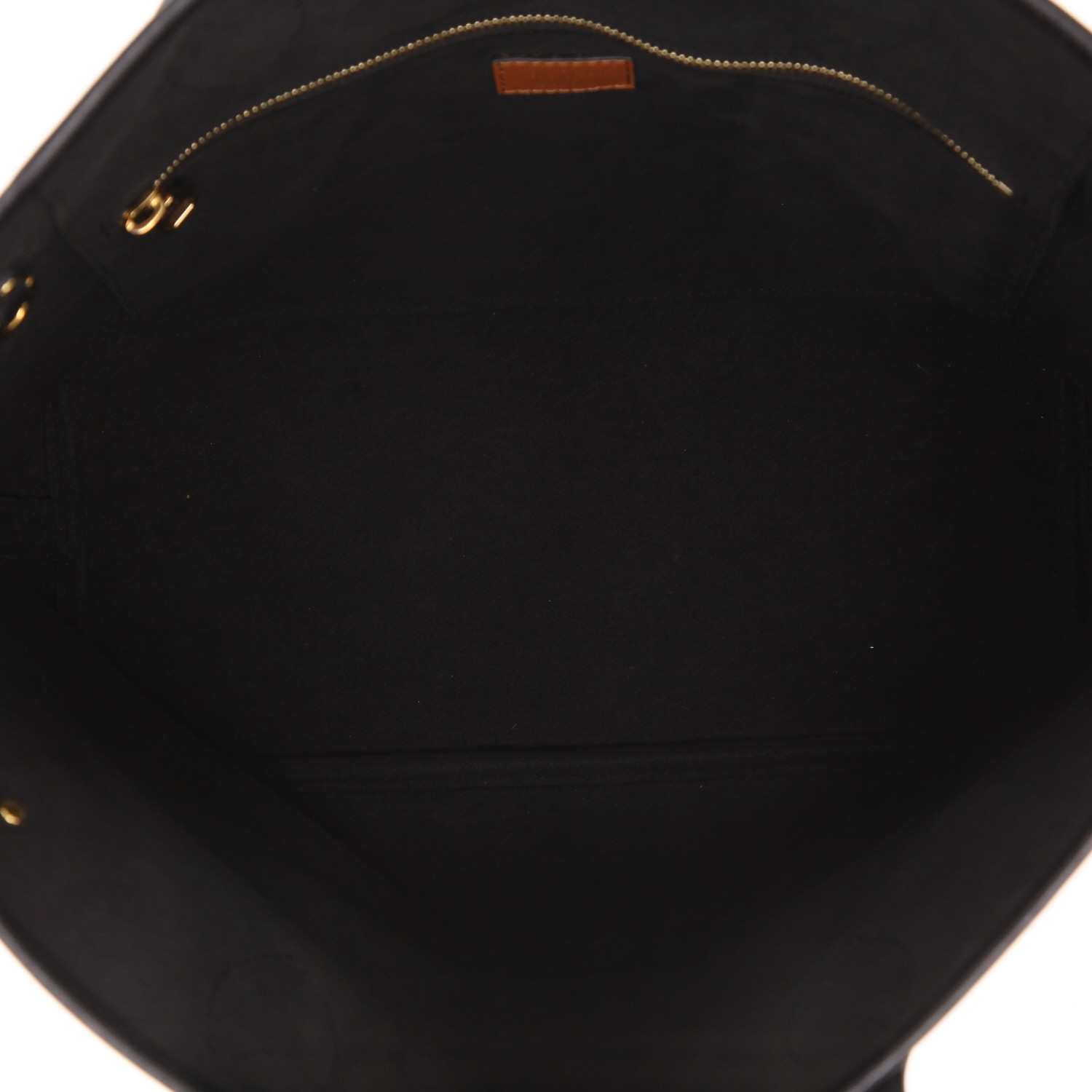 Borsa shopping Louis Vuitton Neverfull in edizione limitata Wild at Heart, in pelle Monogram con stampa a rilievo nera - Detail D3