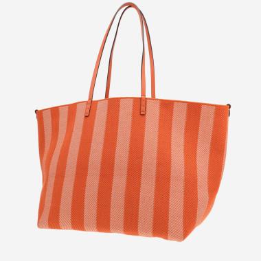 Sac cabas Fendi  Roll en toile orange