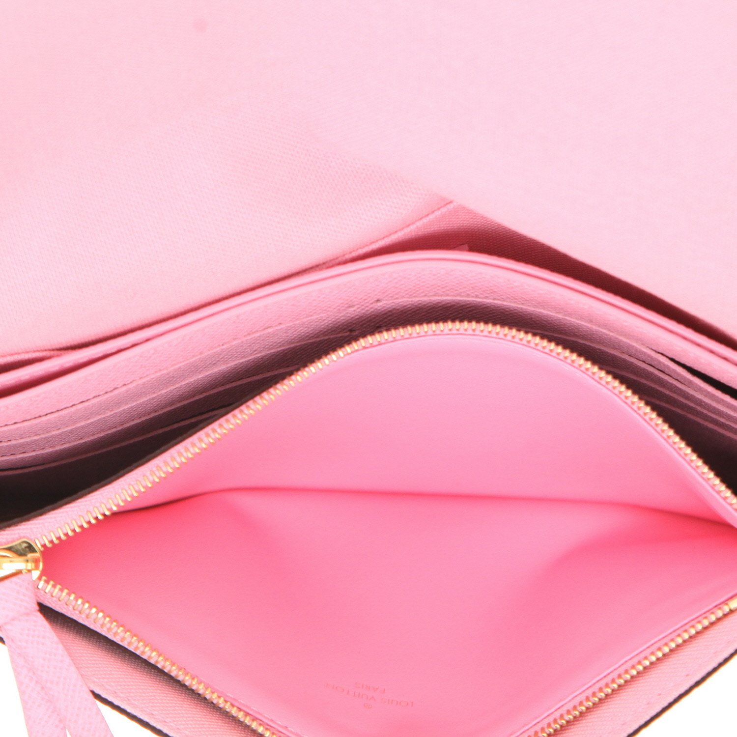 Borsa Louis Vuitton  Félicie in tela Monogram marrone - Detail D3