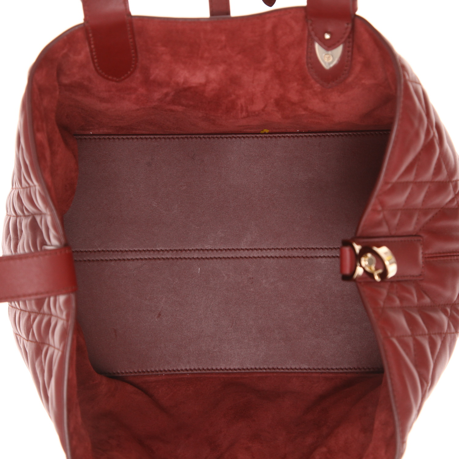 Bolso de mano Dior, siempre en piel de cannage de Bordeaux - Detail D3
