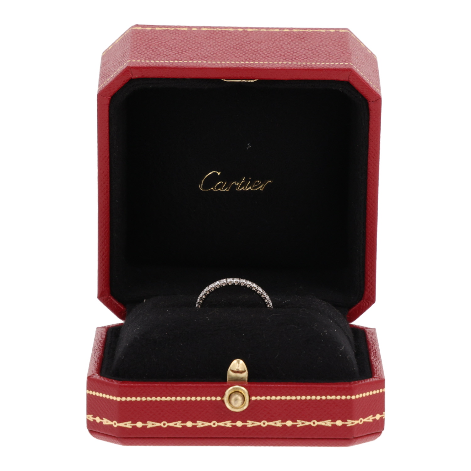 Cartier Etincelle wedding ring in platinum and diamonds - Detail D2