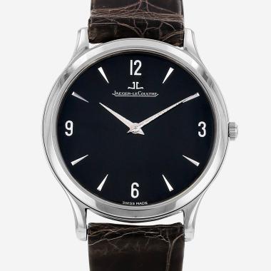Montre Jaeger-LeCoultre Master Ultra Thin en acier Ref: Jaeger-LeCoultre - 146.8.79.S  Vers 2000
