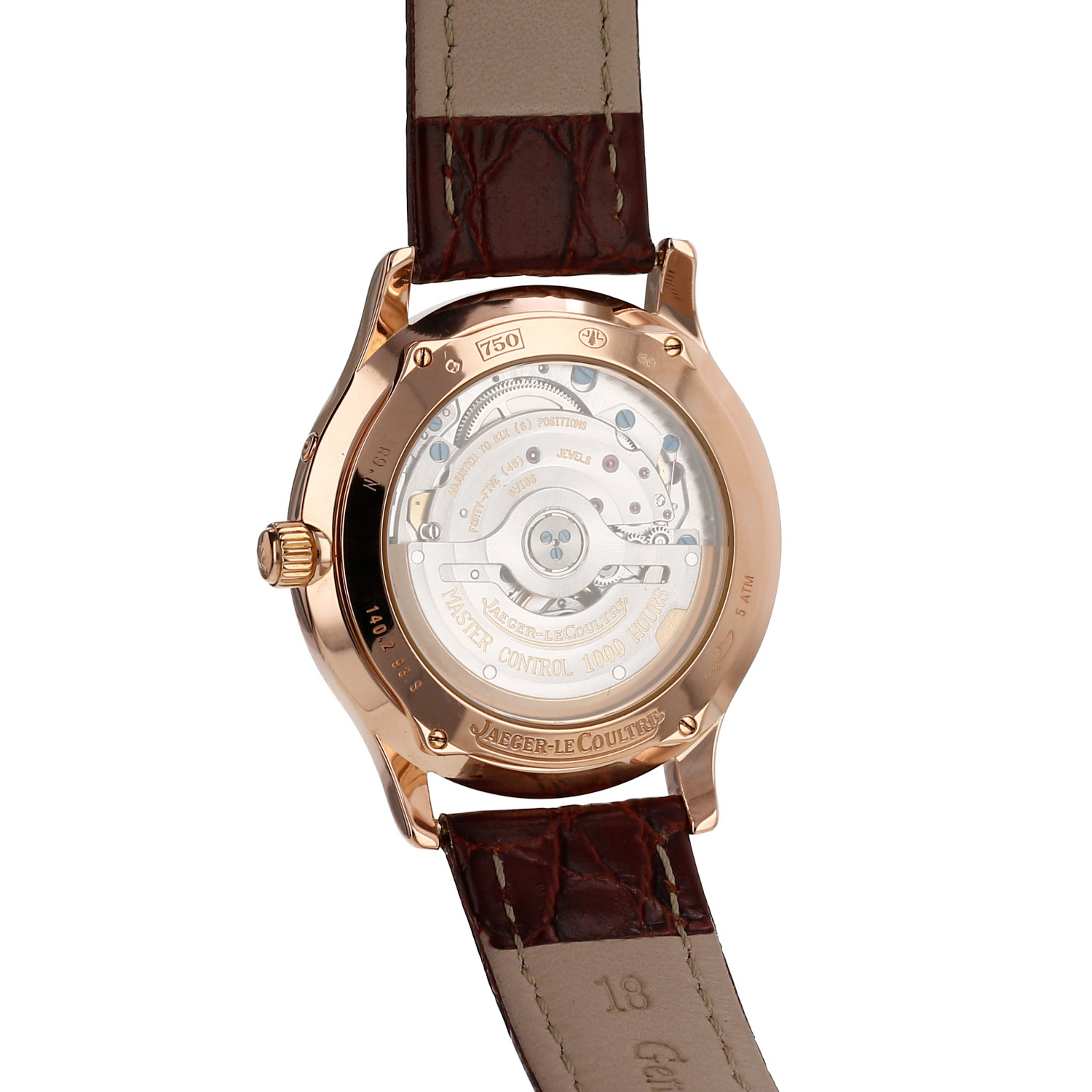 Reloj Jaeger-LeCoultre Master Control-Reserve De Marche en oro rosa Ref.: Jaeger-LeCoultre - 140.2.93.S  Hacia 2010 - Detail D3