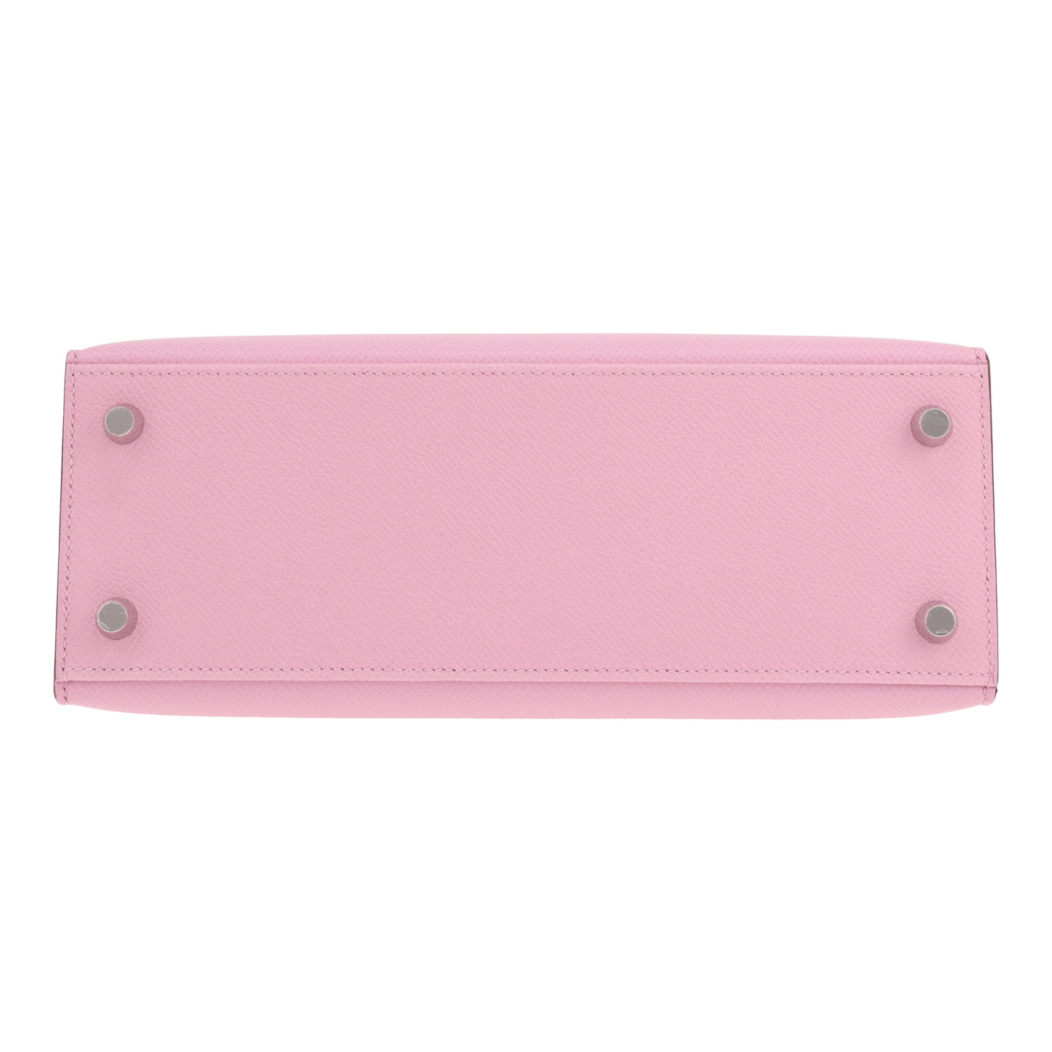 Bolso Hermès Kelly de 25 cm en piel Epsom color Mauve Sylvestre - Detail D1