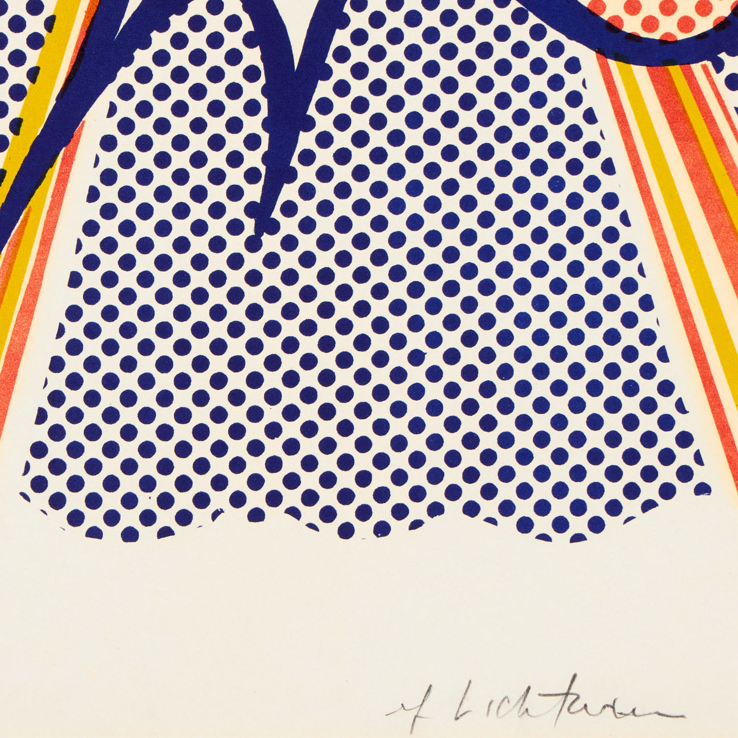 Explosion, from Portfolio 9 - 1967 - Detail D4