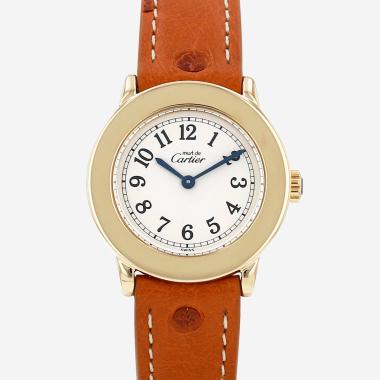 Montre Cartier Must II en vermeil Ref: Cartier - 1801  Vers 1990