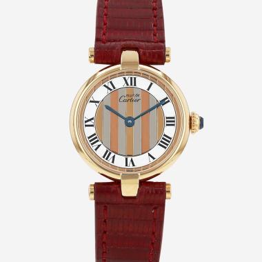 Cartier Must Vendôme watch in vermeil Ref: Cartier - 590004  Circa 1990