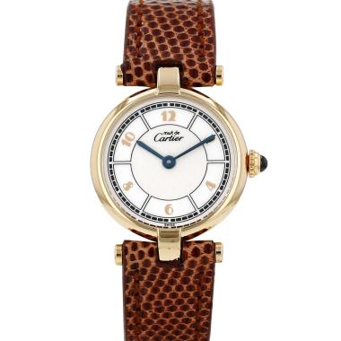 Cartier Must Vendôme watch, small model, in vermeil. Ref: Cartier - 1851. Circa 1990