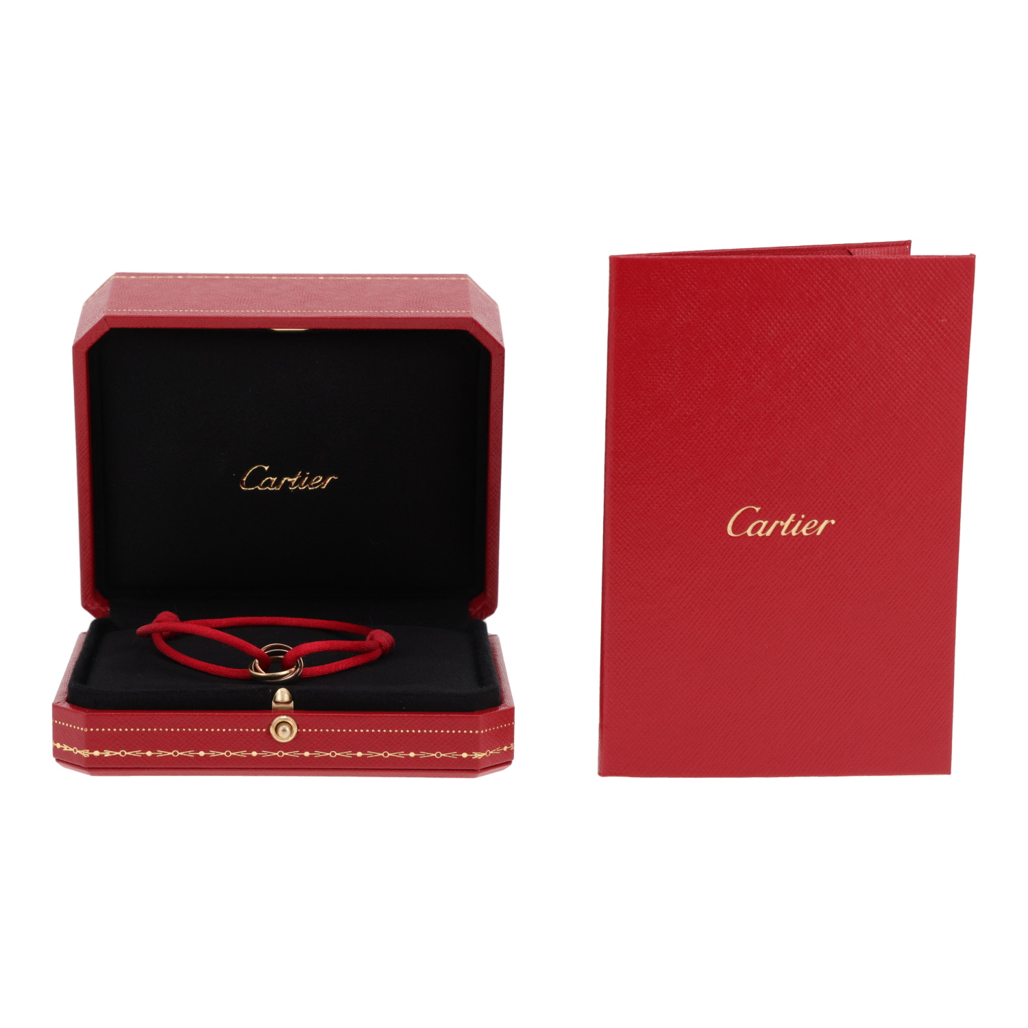 Pulsera Cartier Trinity en tres tipos de oro