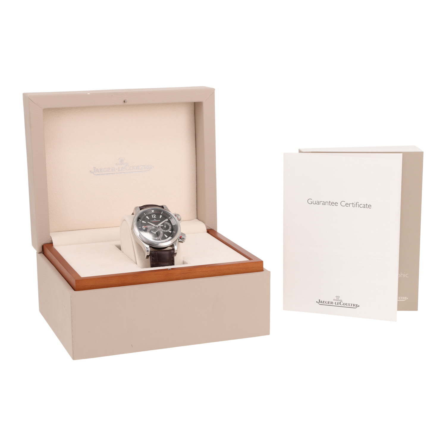 Montre Jaeger-LeCoultre Master Compressor Geographic en acier Ref: Jaeger-LeCoultre - 146.8.83/1  Vers 2010