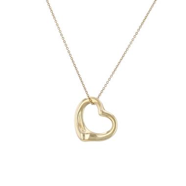 Pendentif Tiffany & Co  moyen modèle en or jaune
