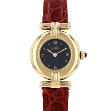 Cartier Must Colisée watch in vermeil Ref: Cartier - 590002  Circa 1990