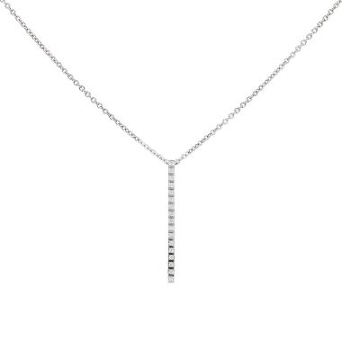 Collana Cartier Lanière in oro bianco e diamanti