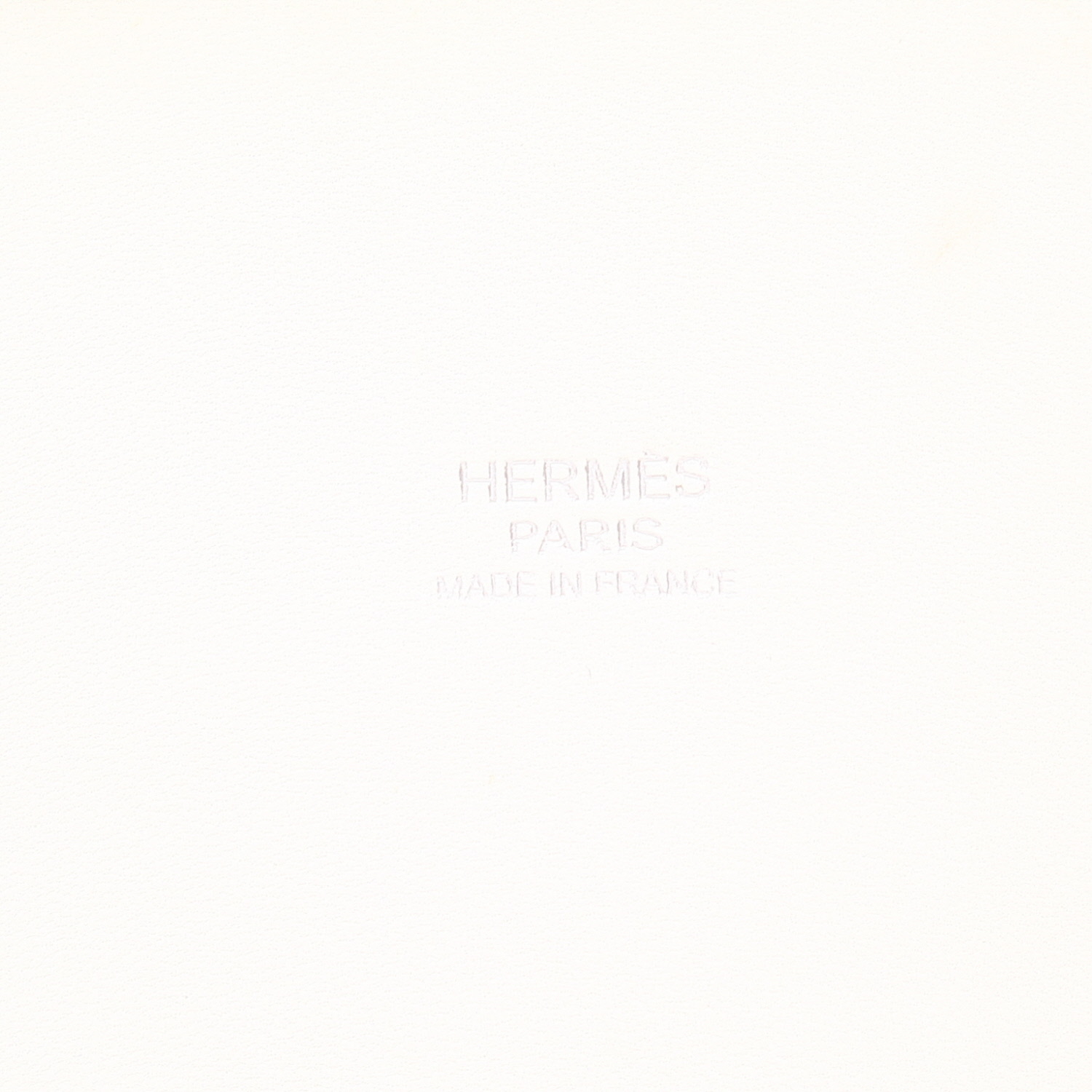 Hermès Bolide 35 cm handbag in white Clémence calfskin - Detail D2
