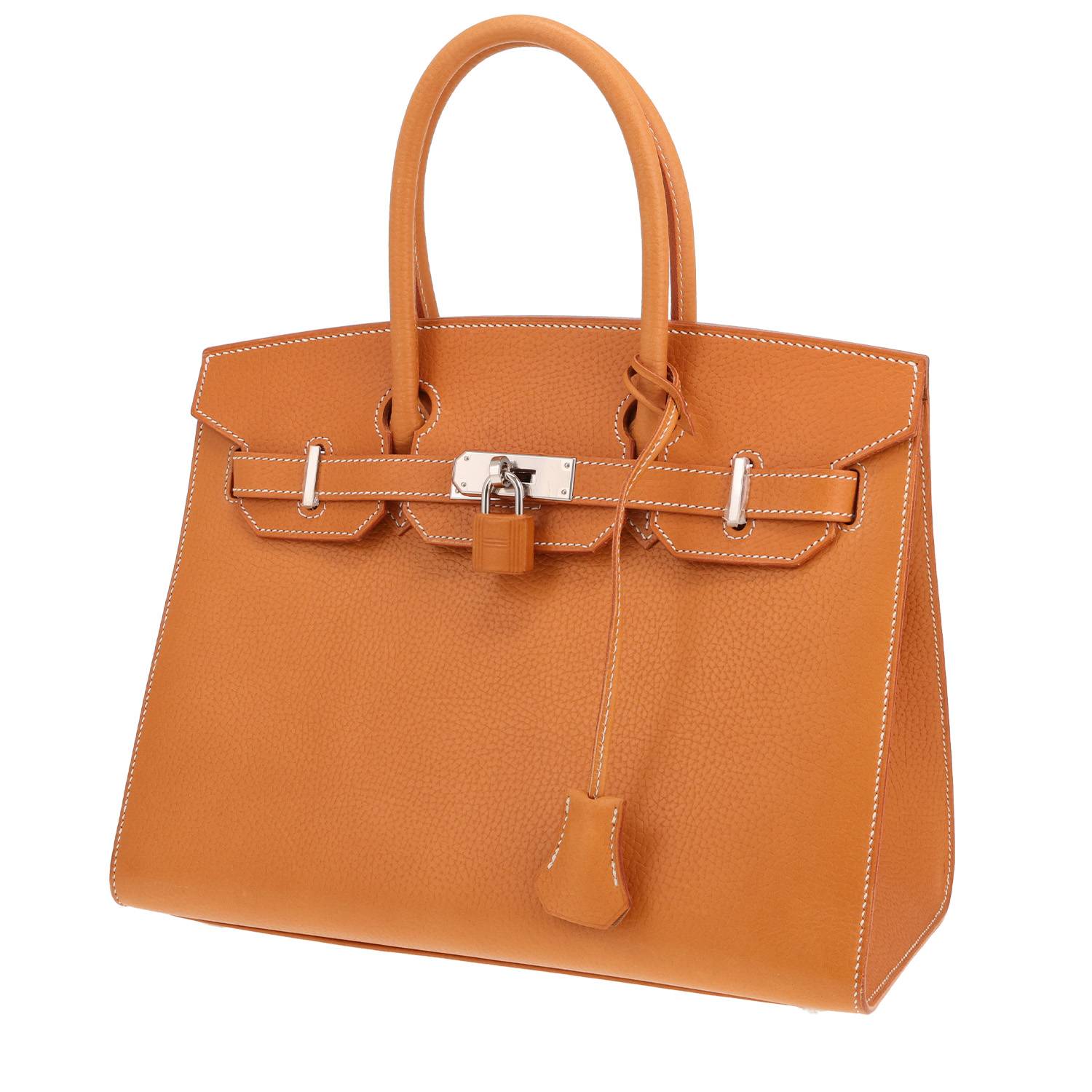Hermès Birkin 30 cm sable occasion – Cuir grainé