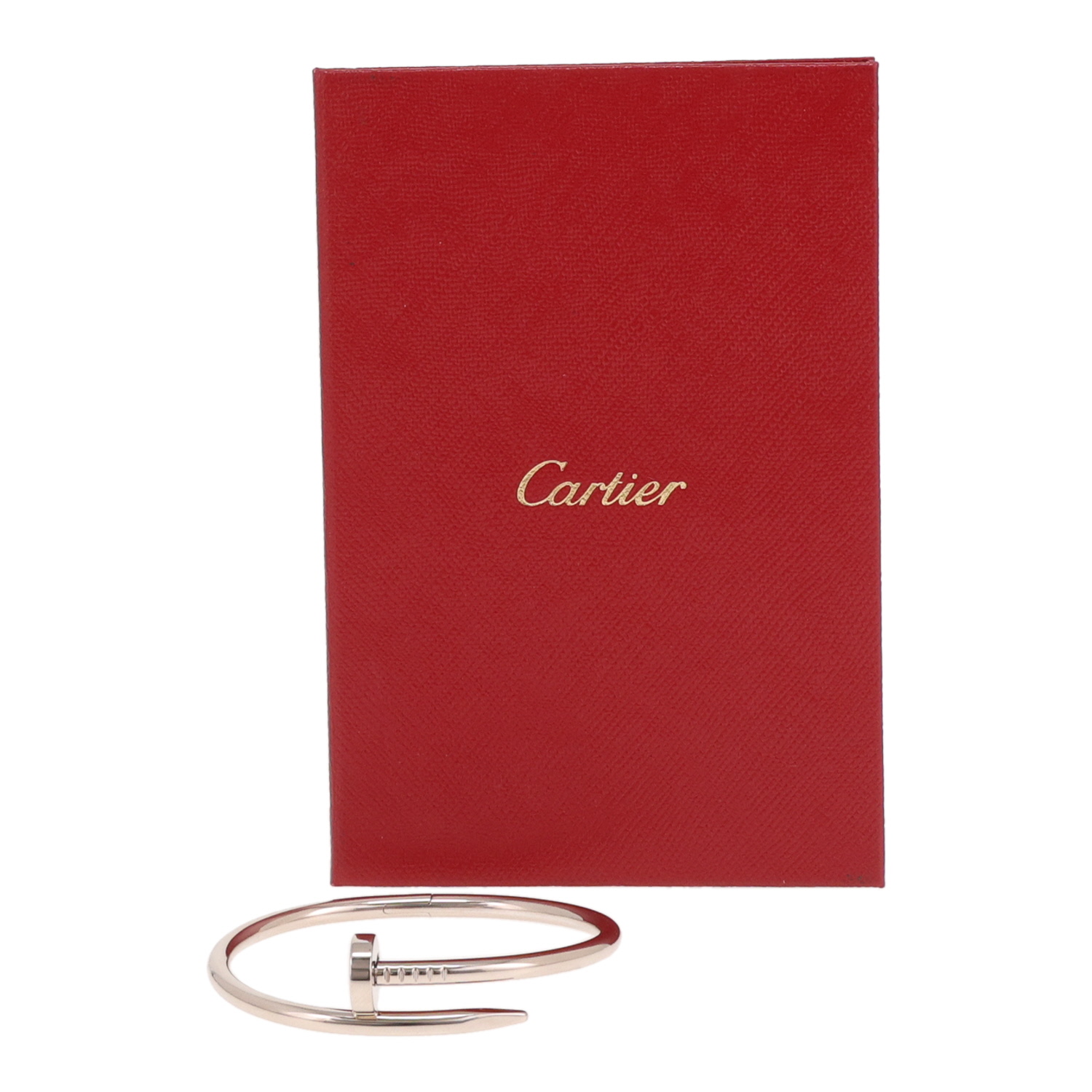 Pulsera Cartier Juste un clou de oro blanco