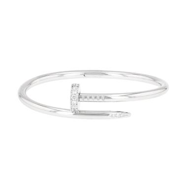 Cartier Juste un clou bracelet in white gold and diamonds