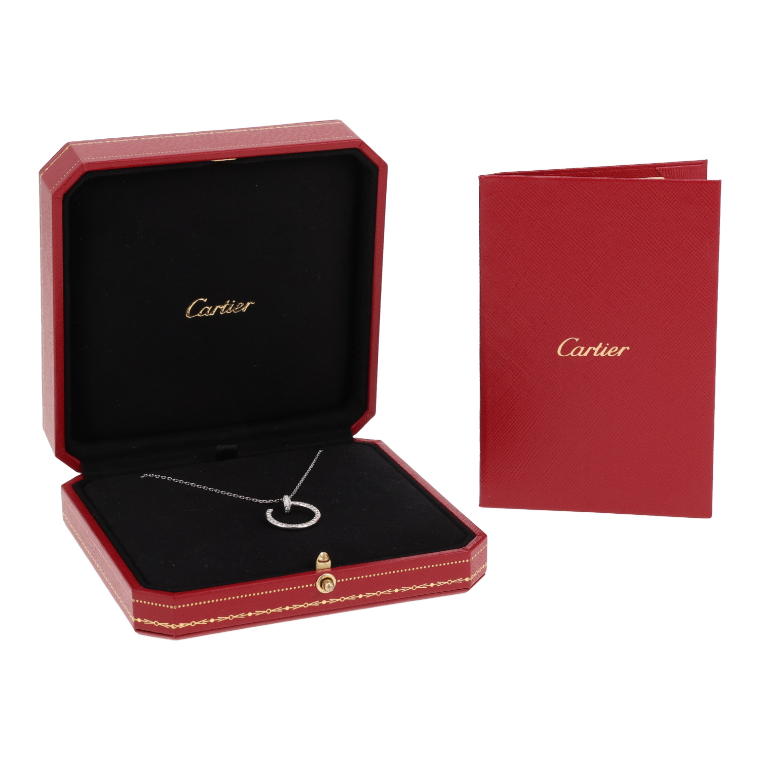 Collana Cartier “Juste un clou” in oro bianco e diamanti - Detail D2