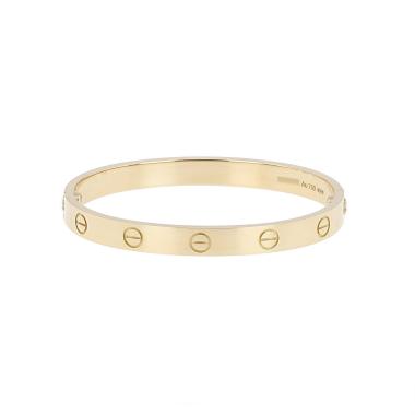 Pulsera Cartier Love de oro amarillo