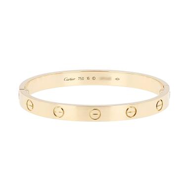 Cartier Love bracelet in yellow gold