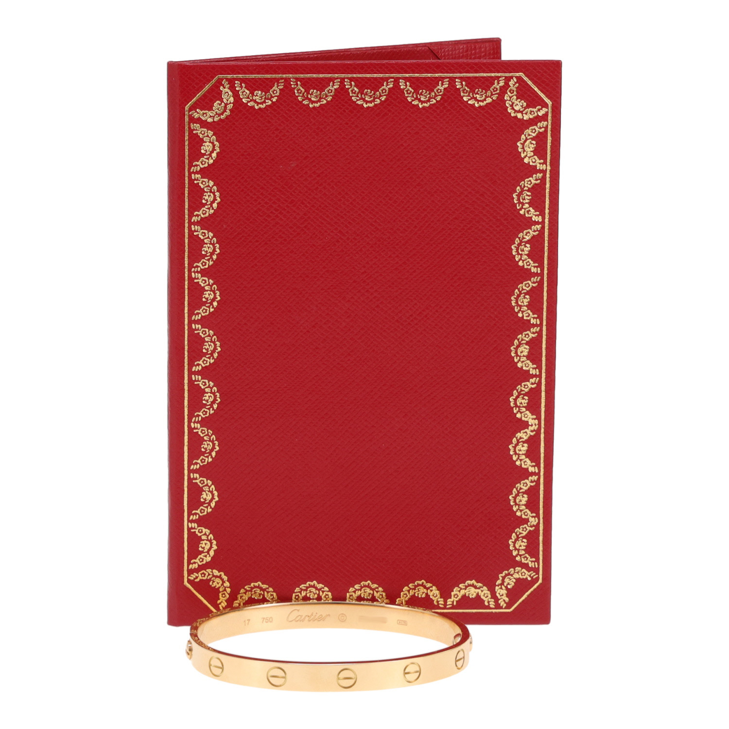 Bracciale Cartier Love in oro giallo - Detail D2