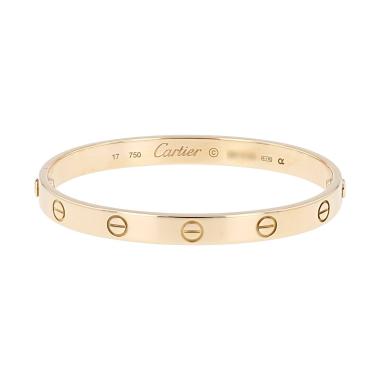 Pulsera Cartier Love de oro amarillo
