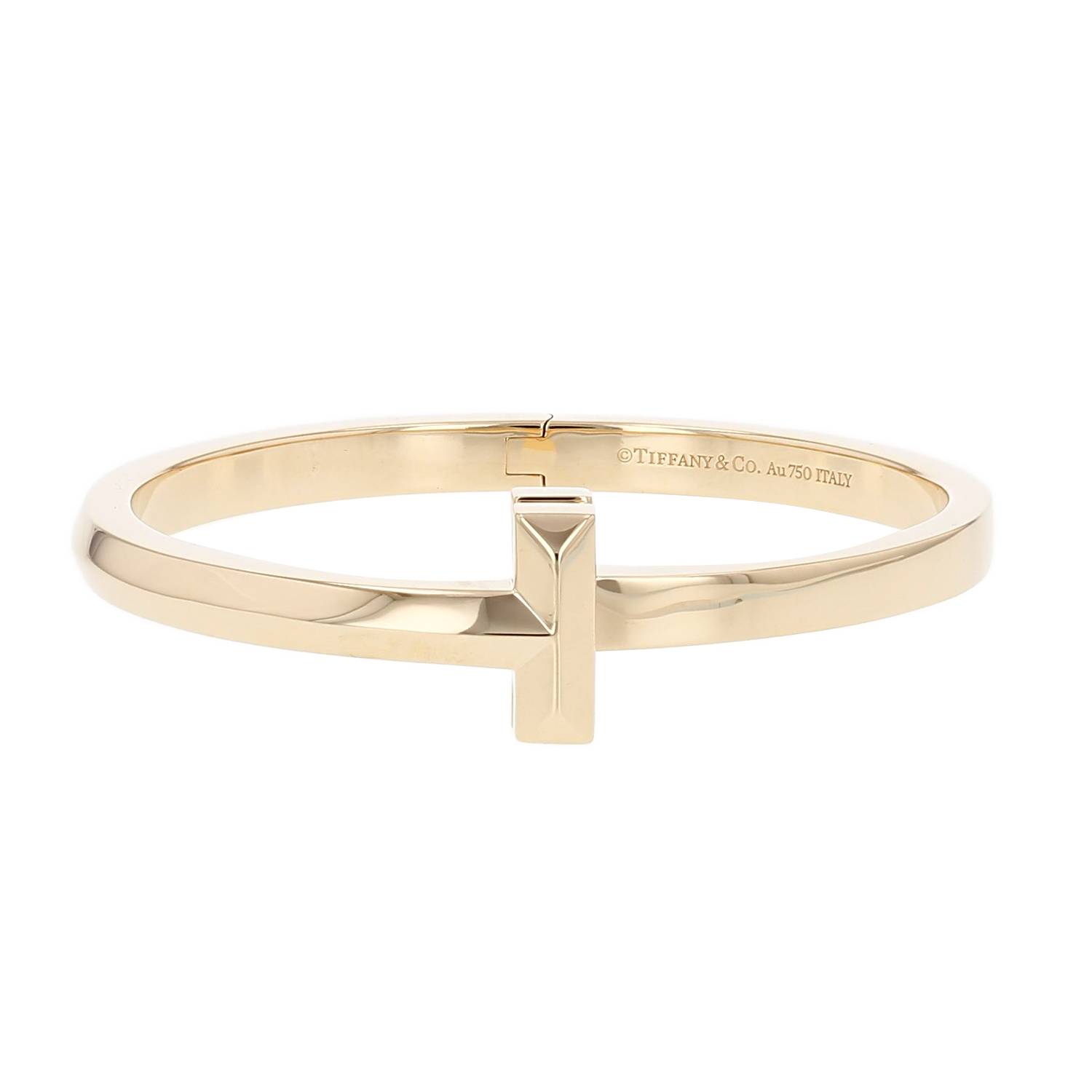 Bracelet ouvrant Tiffany & Co T1 large en or jaune Bracelet ouvrant Tiffany & Co T1 large en or jaune