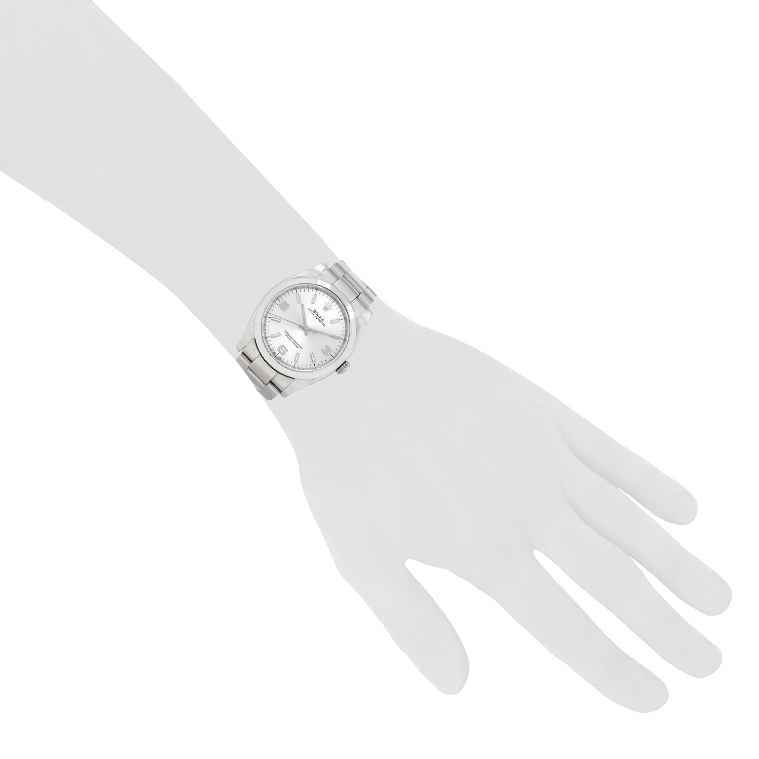 Montre Rolex Oyster Perpetual en acier Ref: Rolex - 116000  Vers 2007 - Detail D1