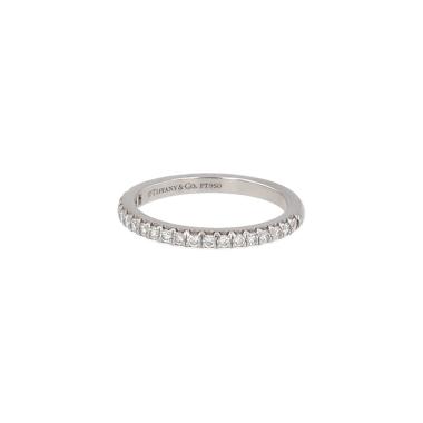 Alliance Tiffany & Co Soleste en platine et diamants