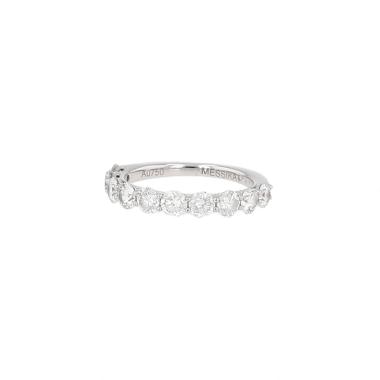 Anello Alliance Messika in oro bianco e diamanti