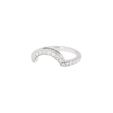 Alianza Ava de Boucheron en oro blanco y diamantes