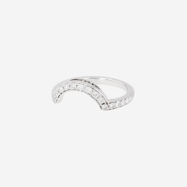 Alliance Boucheron Ava en or blanc et diamants