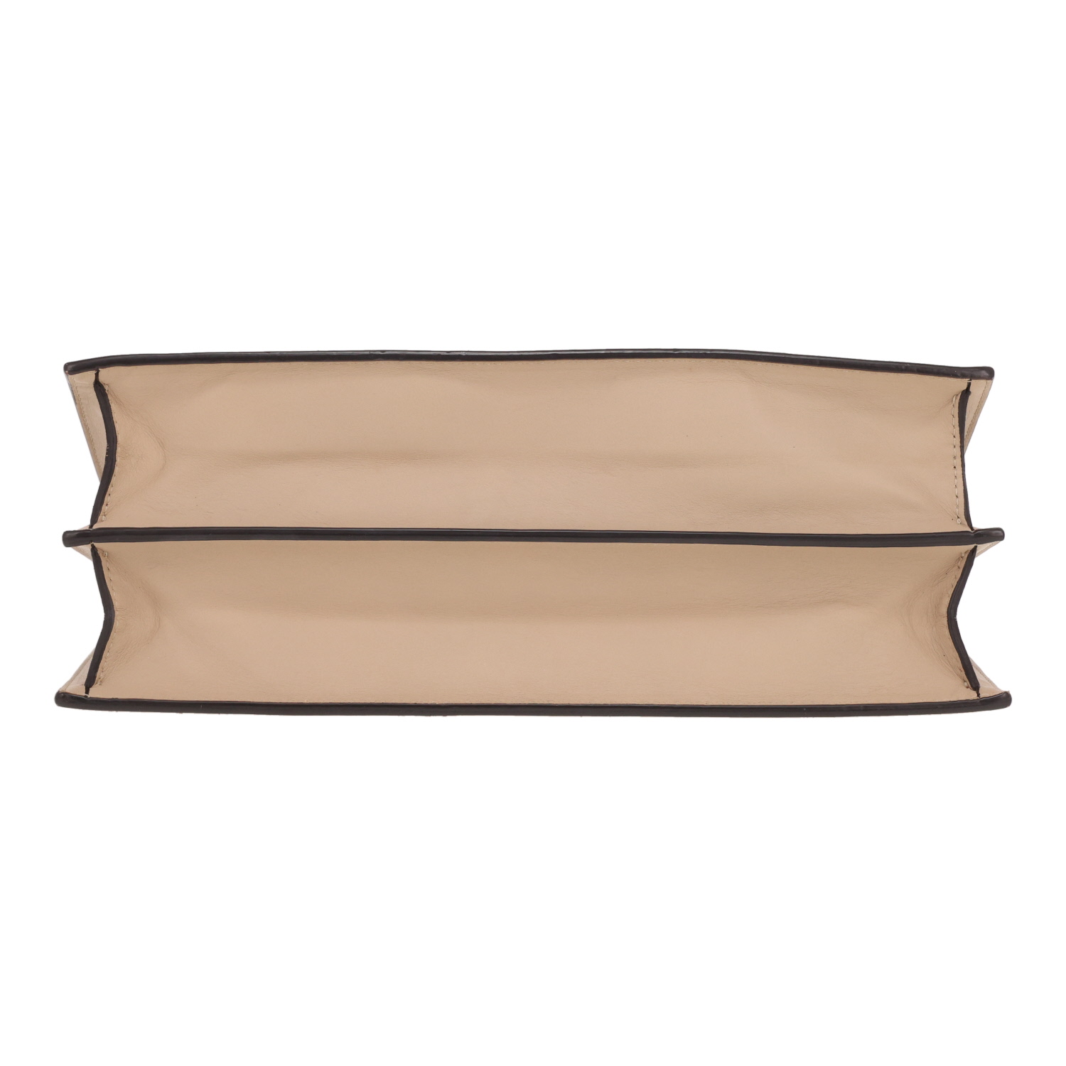 Sac bandoulière Celine  Pocket en cuir beige et rouge et Veau velours bleu-marine - Detail D1