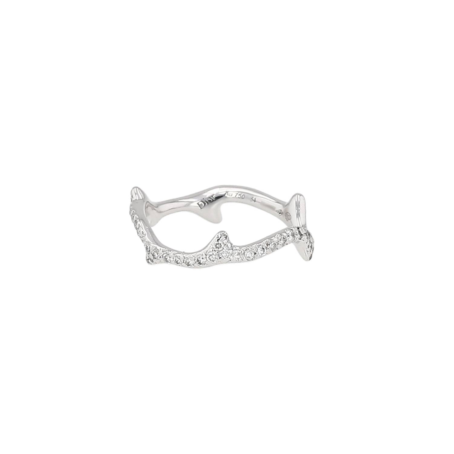Bague Dior Bois de Rose en or blanc et diamants Bague Dior Bois de Rose en or blanc et diamants