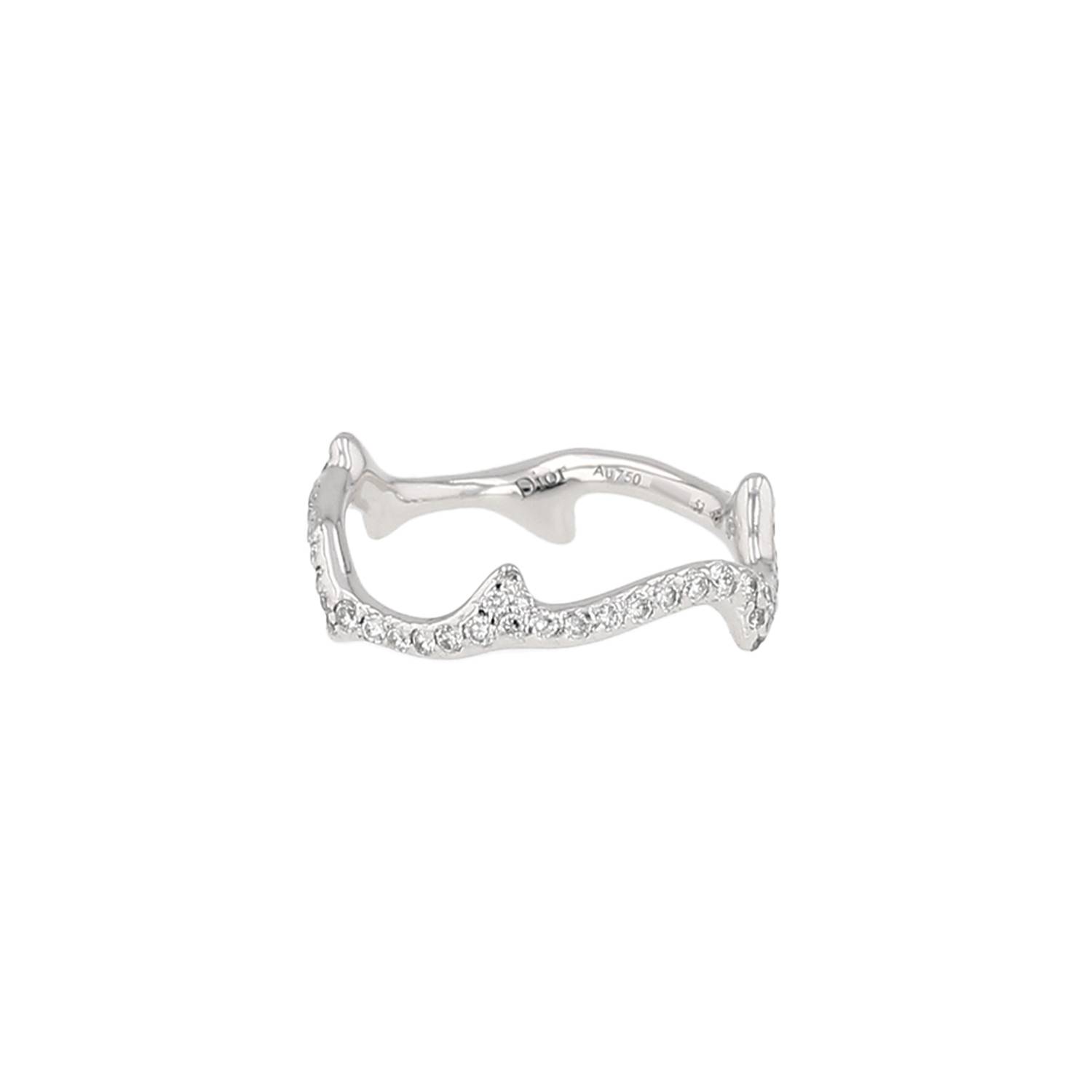 Bague Dior Bois de Rose en or blanc et diamants Bague Dior Bois de Rose en or blanc et diamants