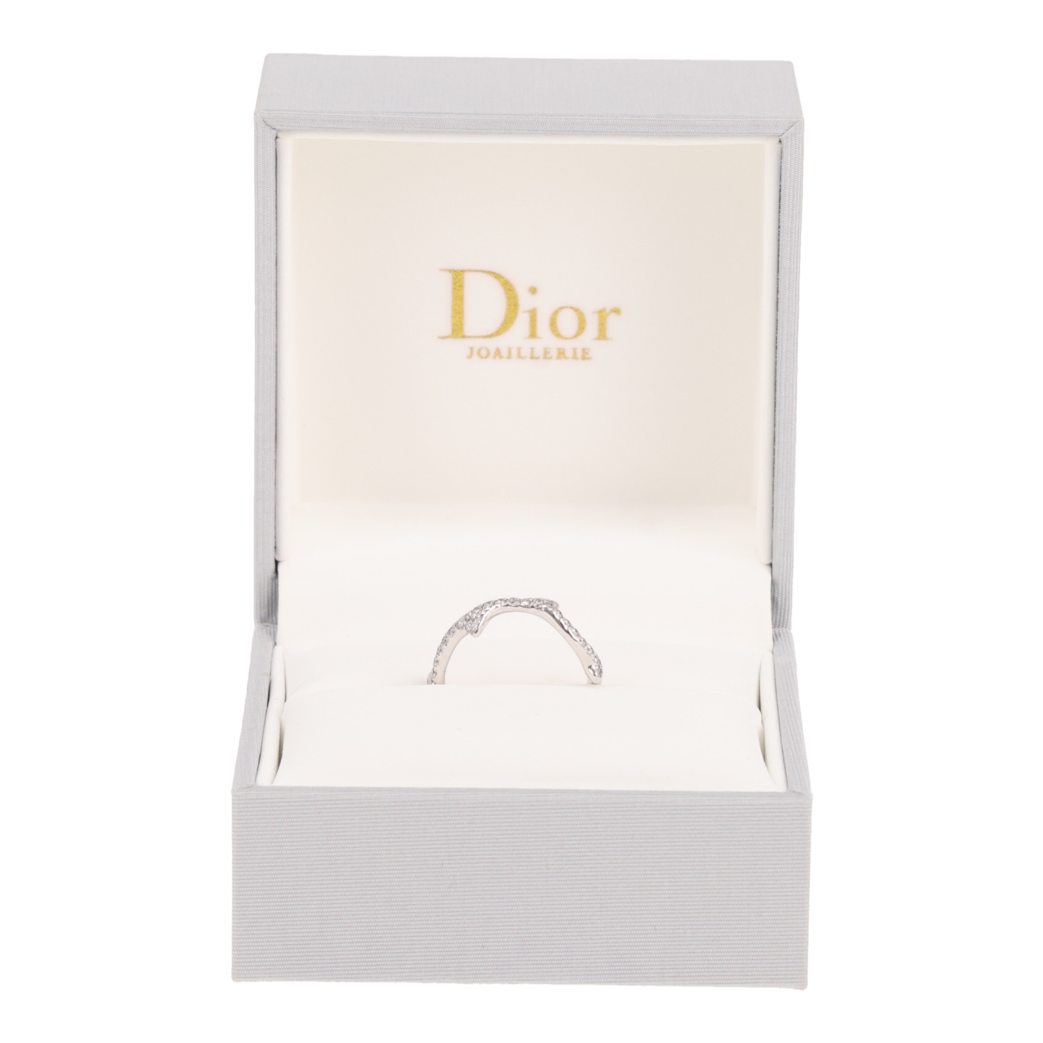 Bague Dior Bois de Rose en or blanc et diamants - Detail D2