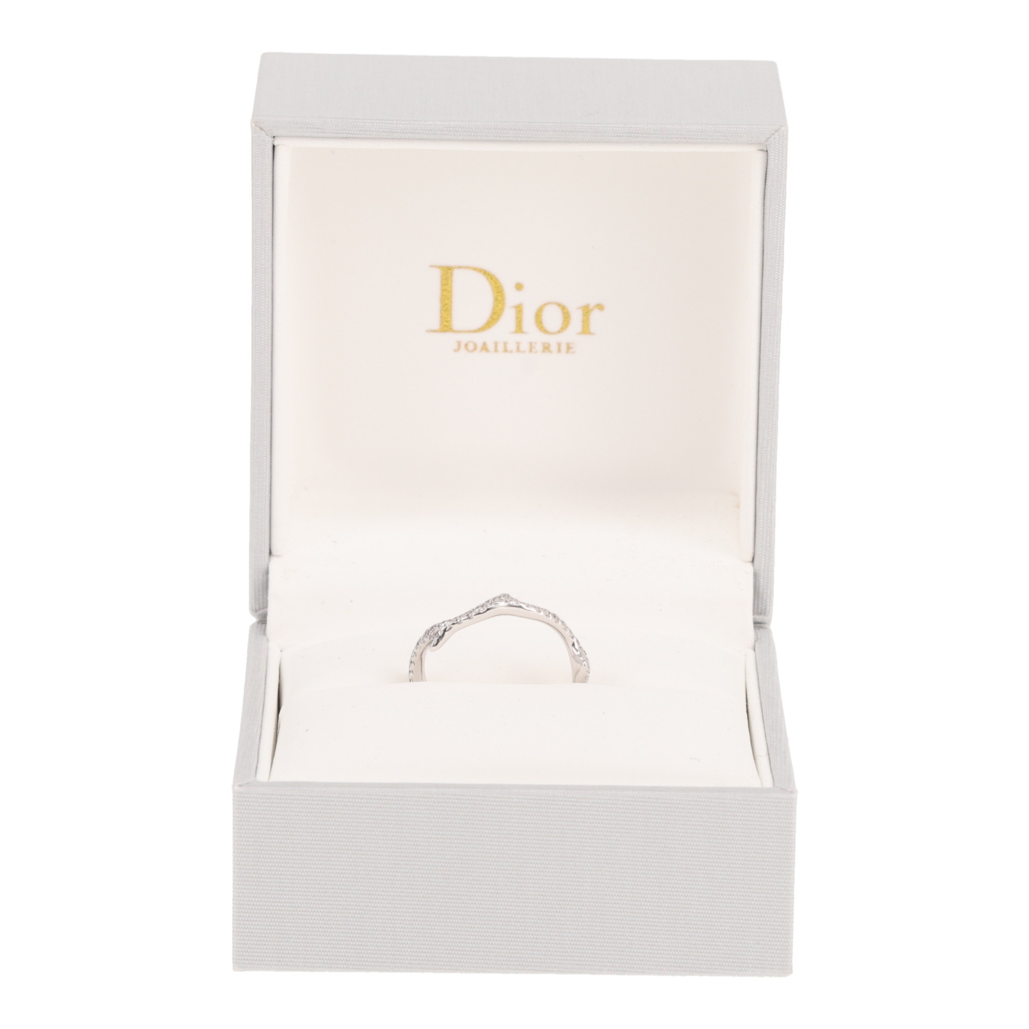 Bague Dior Bois de Rose en or blanc et diamants - Detail D2