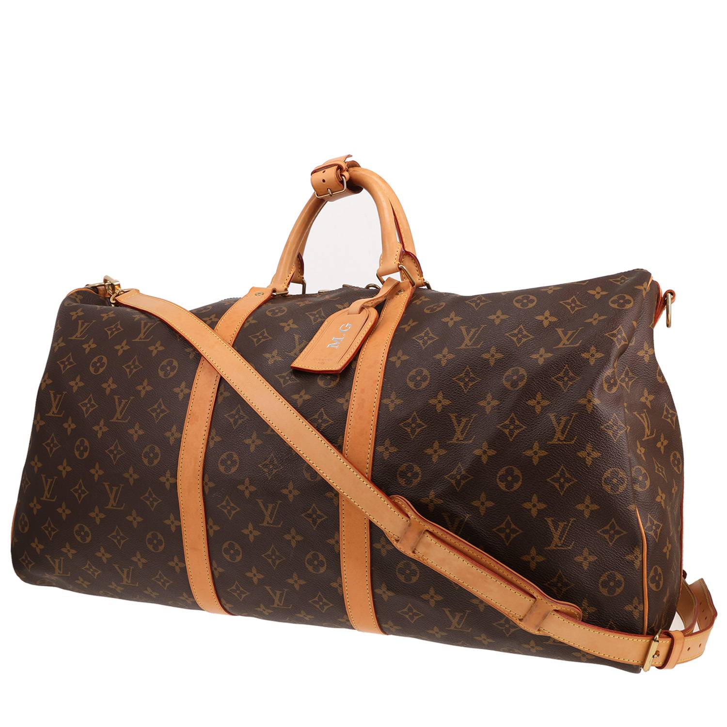 Sac de Voyage Louis Vuitton Monogram Marron Occasion Sac de Voyage Louis Vuitton Monogram Marron Occasion