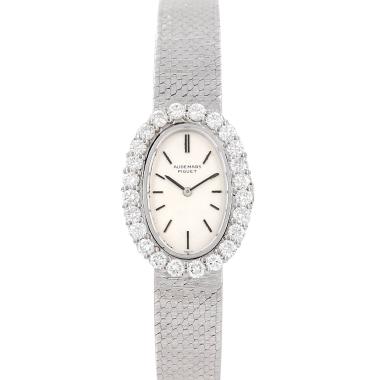 Vintage Audemars Piguet watch in white gold