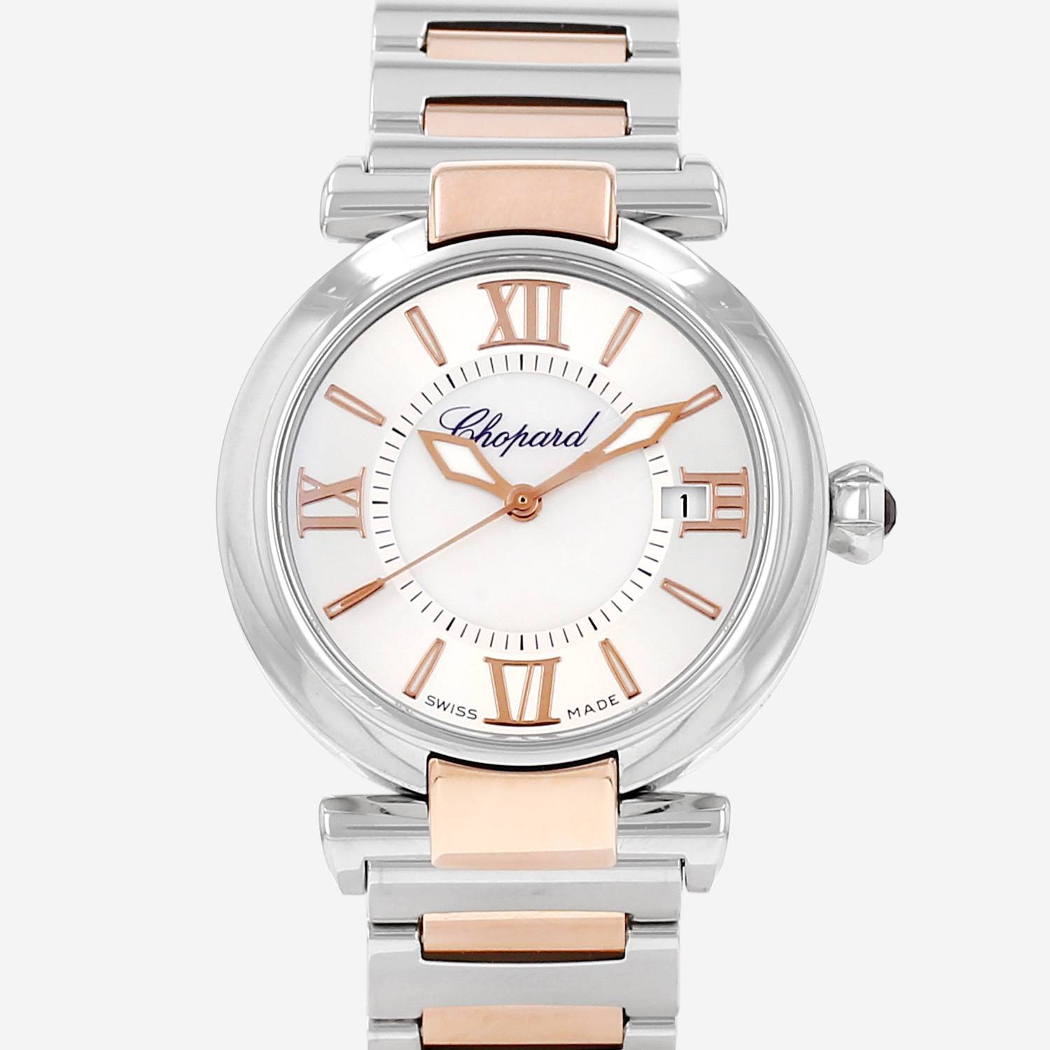 Chopard Imperiale watch in rose gold and steel, Ref: Chopard - 8563 Circa 2019