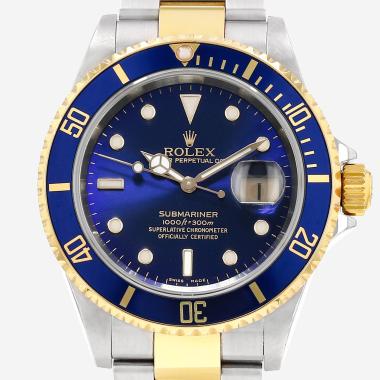 Montre Rolex Submariner Date en or et acier Ref: Rolex - 16613T  Vers 2005