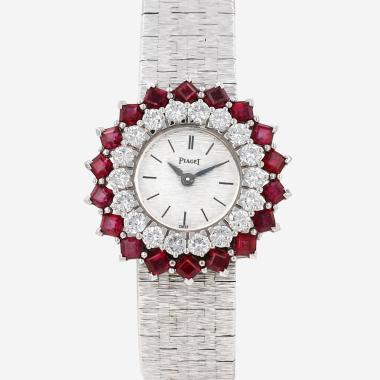 Piaget Vintage watch in white gold, circa 1970