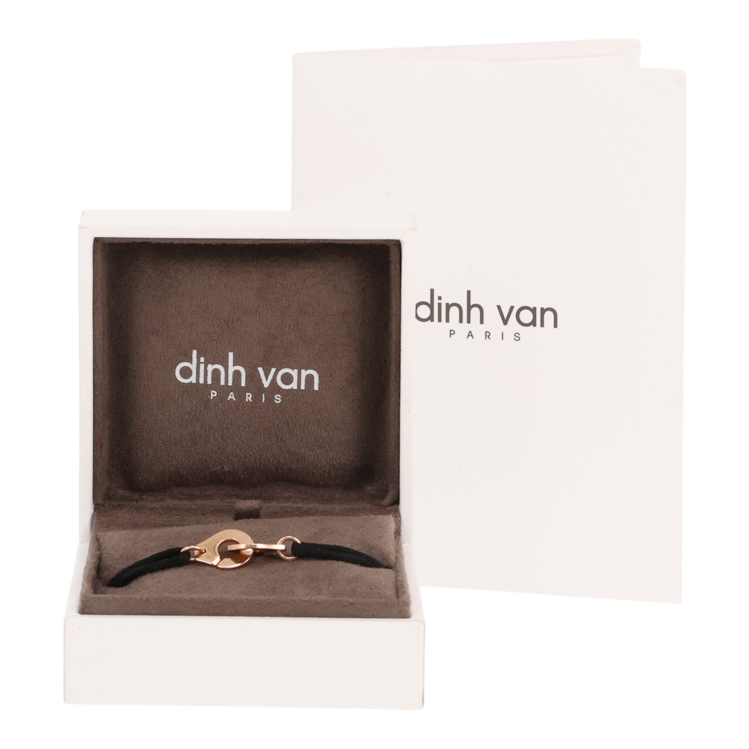 Dinh Van R10 Handcuff Bracelet in rose gold - Detail D2