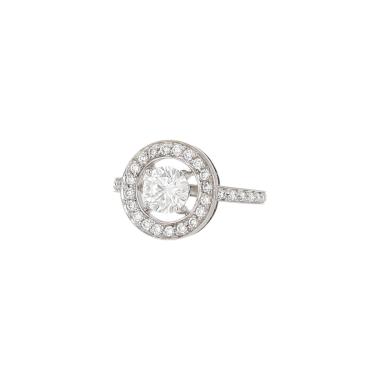 Anello Boucheron Ava in oro bianco e diamanti