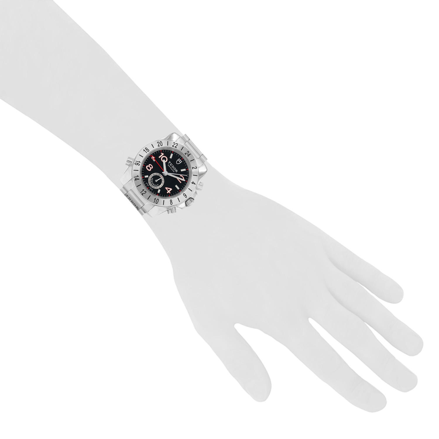 Tudor Aeronaut GMT steel watch, Ref: Tudor - 20200  Circa 2000 - Detail D1