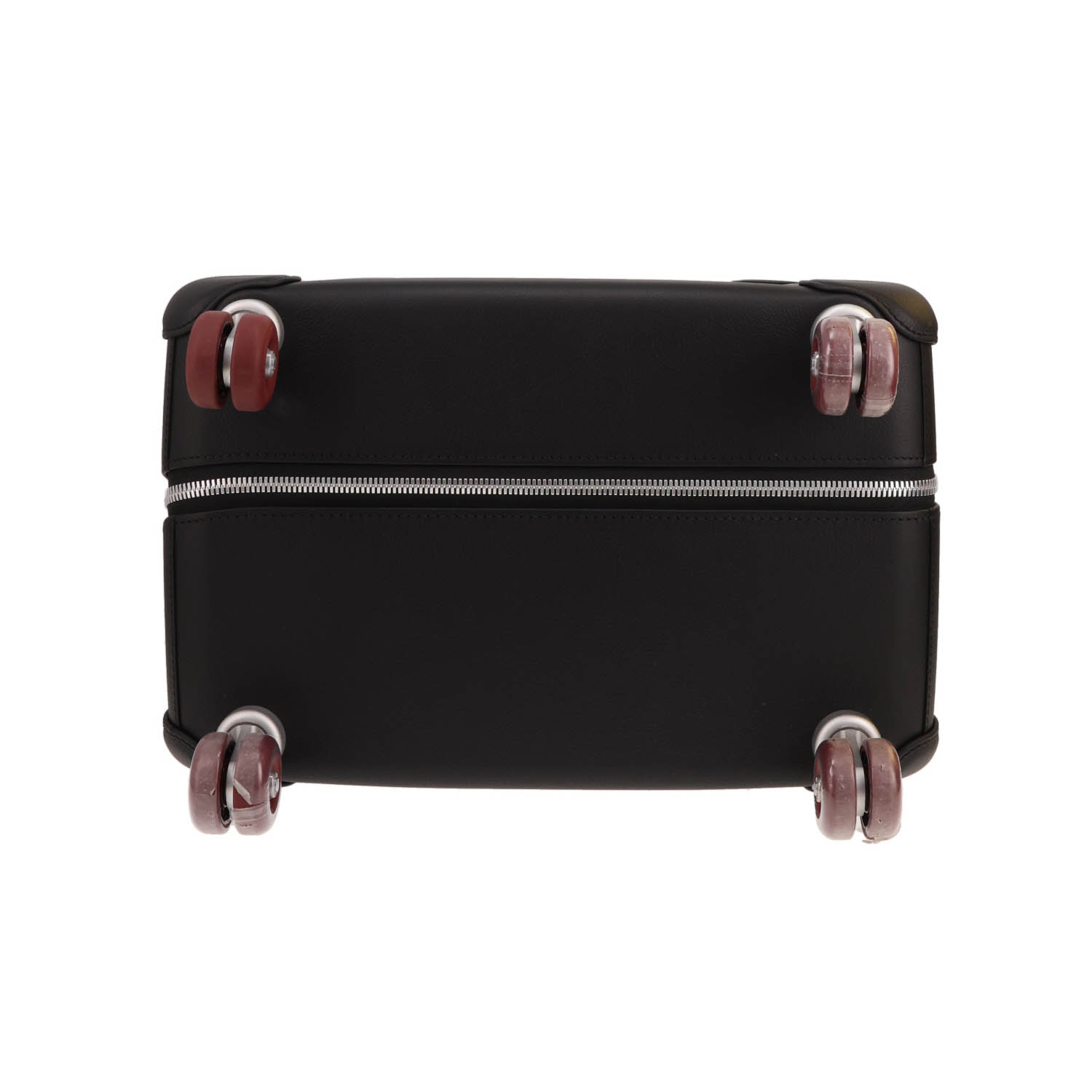 Hermès R.M.S Cabine suitcase in black leather - Detail D1