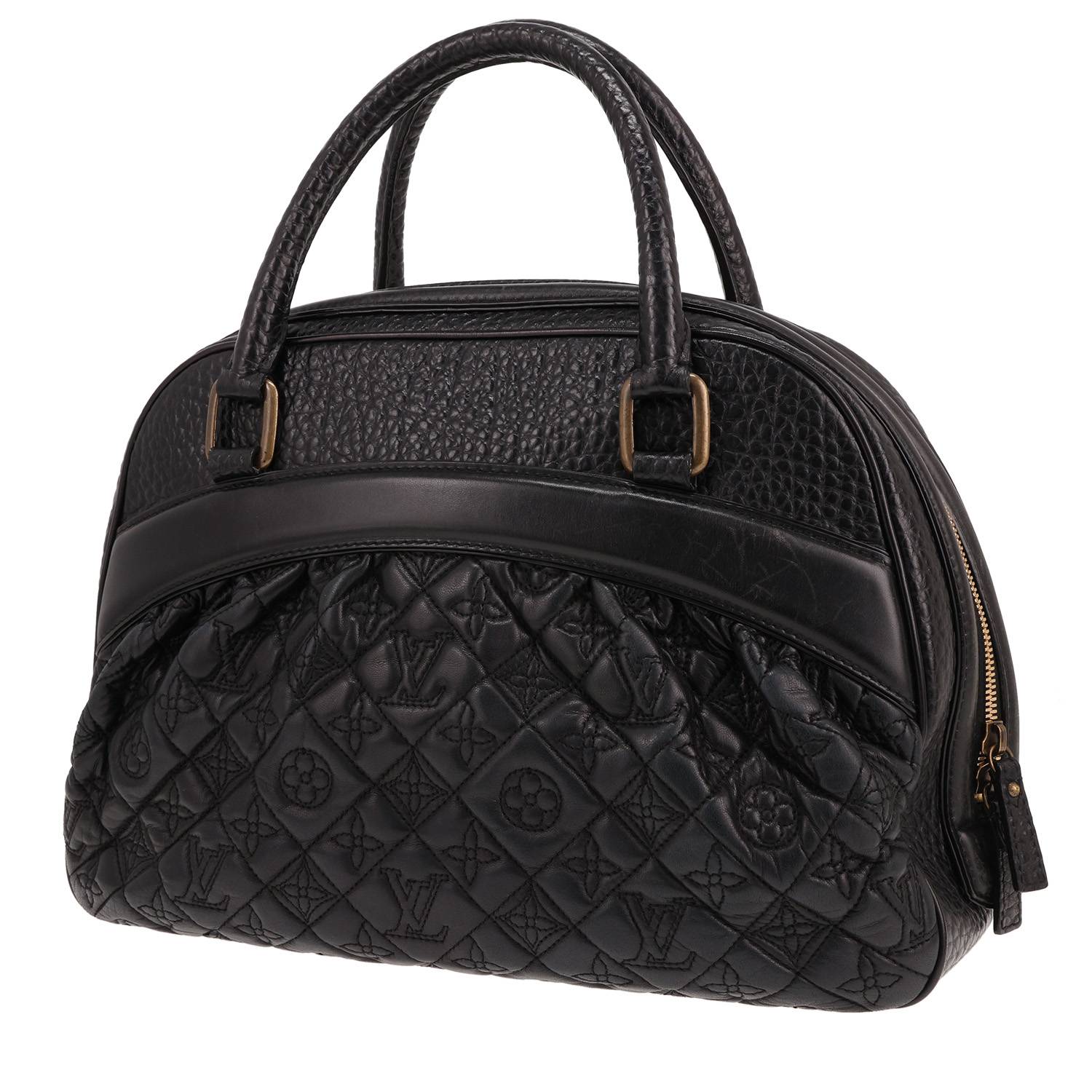 Sac Louis Vuitton Vienna cuir noir 2005 d&rsquo;occasion