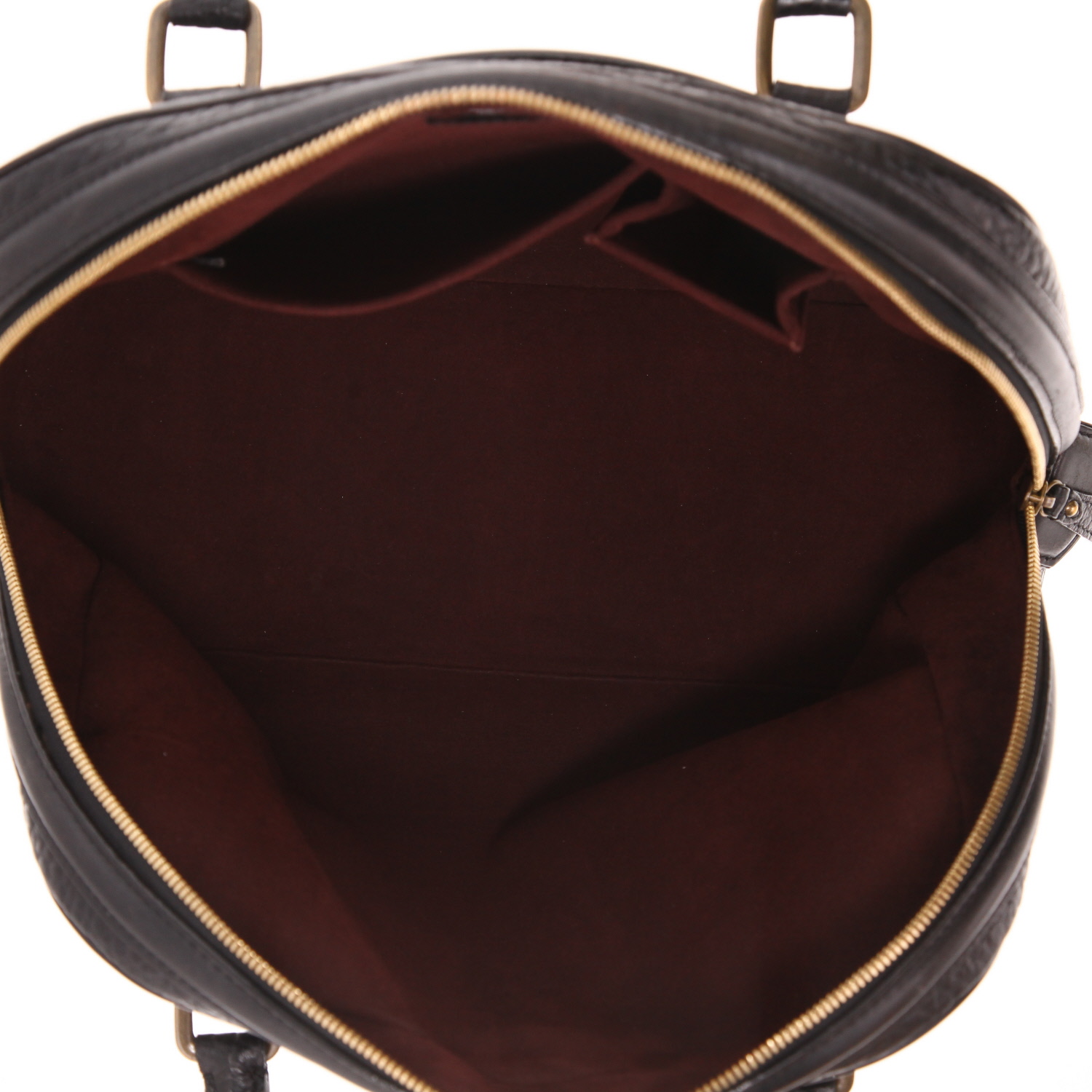 Sac à main Louis Vuitton  Vienna en cuir noir - Detail D3