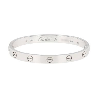 Bracciale Cartier Love in oro bianco
