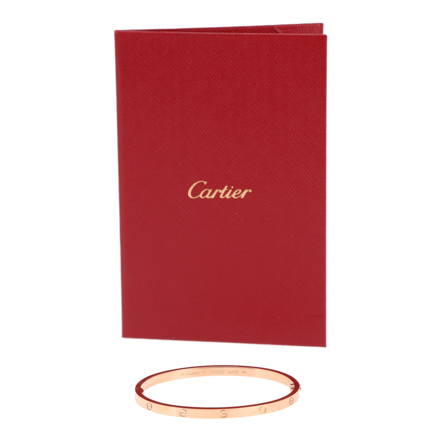 Bracelet Cartier Love petit modèle en or rose